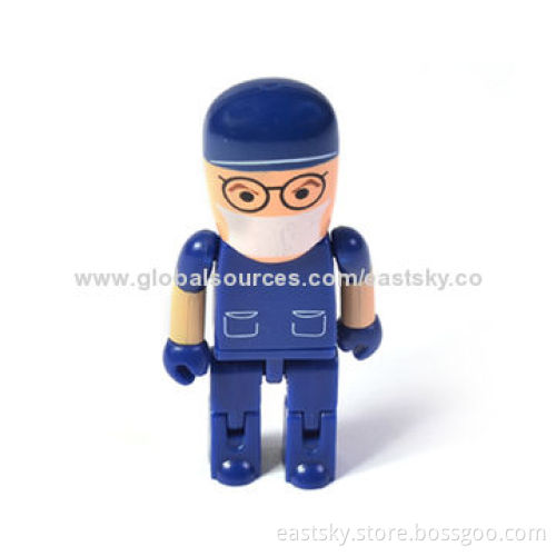 Custom People USB Flash Drive, Wholesale in Human Shape, 64MB to 32GB Memory CapacityNew